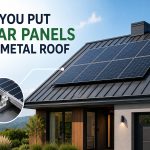 can you put solar panels on a metal roof