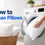 how to clean pillows