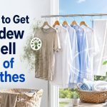how to get mildew smell out of clothes