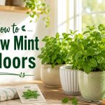 how to grow mint indoors