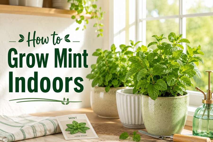 How to Grow Mint Indoors and Keep It Bushy All Year how to grow mint indoors